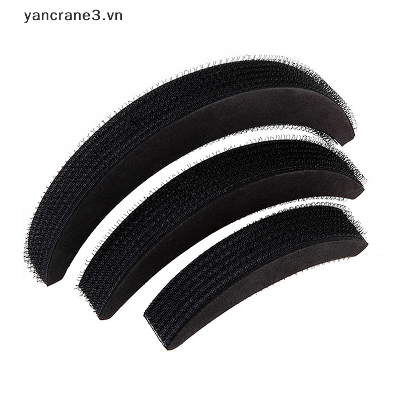 Set 3 Miếng Đệm Làm Dày Tóc Tạo Kiểu Tiện Dụng yancrane3.vn