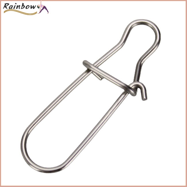 Set 100 Kẹp Cá Số 0 Chuyên Dụng#-8# Kẹp Móc Câu Cá Bằng Thép Không Gỉ