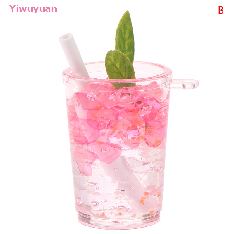 1 Đồ trang trí Ly Nước Đá Mini Dạ Quang Trang Trí Tiểu Cảnh Mới