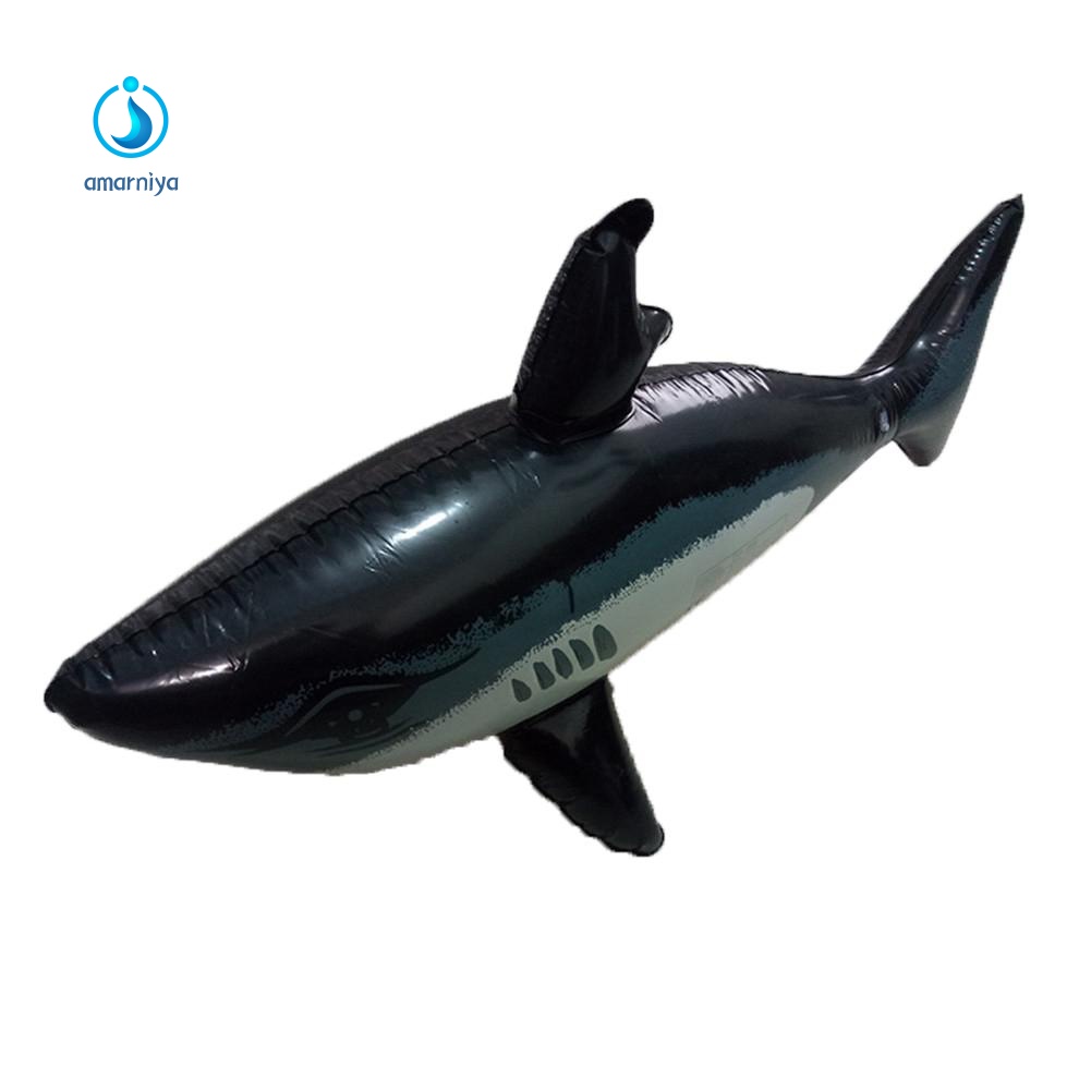 Phao Bơi Bơm Hơi Hình Cá Mập Dễ Thương Cho Bé