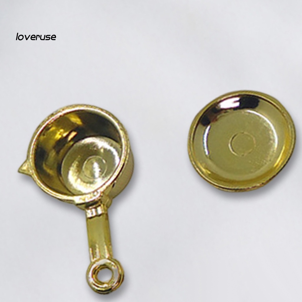 1 Bộ Muỗng Nĩa Mini Bằng Nhựa Tỉ Lệ 1: 12 Độ Bền Cao Trang Trí Nhà Búp Bê