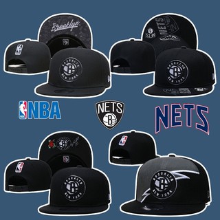 Mũ lưỡi trai thêu chữ n-b-a brooklyn phong cách hiphop 1nk