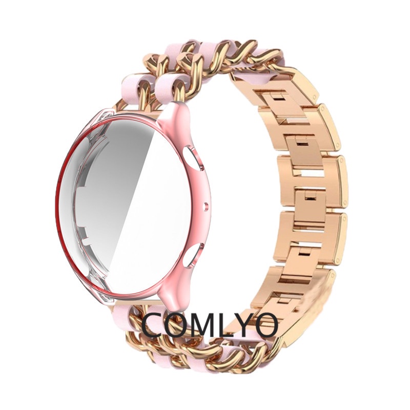 Ốp Bảo Vệ Bằng Kim Loại Dành Cho Đồng Hồ Thông Minh Samsung Galaxy watch 4 5 active 2 44mm 40mm