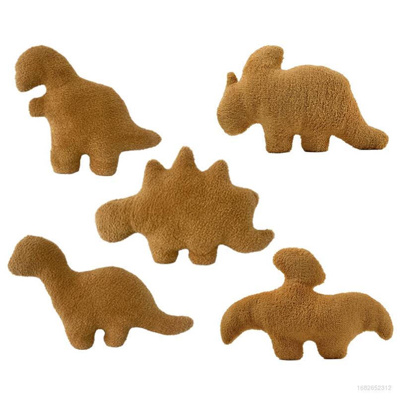 Thú Nhồi Bông Hình Con Gà Khủng Long Tyrannosaur Stegosaurus Pterodactyl Cho Bé