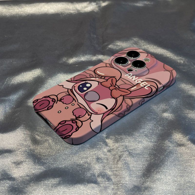 Ốp Điện Thoại Họa Tiết Hoạt Hình Stitch Dễ Thương Cho Iphone 1112 max 7iPhone13 8P14pro