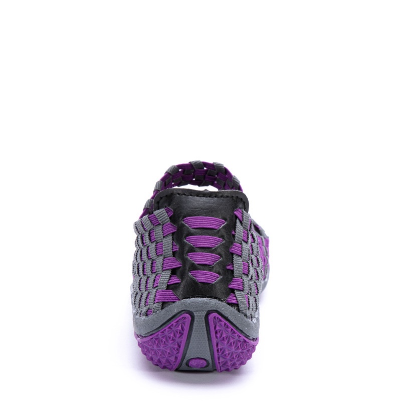 Xăng đan Hở Mũi Dạng Dây Bện Co Giãn Thời Trang