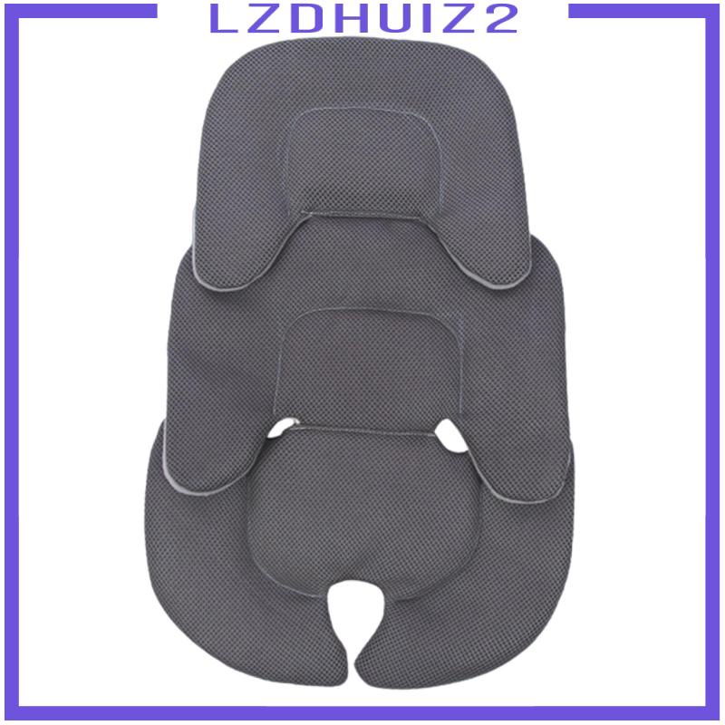 Đệm Lót Xe Đẩy Em Bé Thoáng Khí Màu Đen