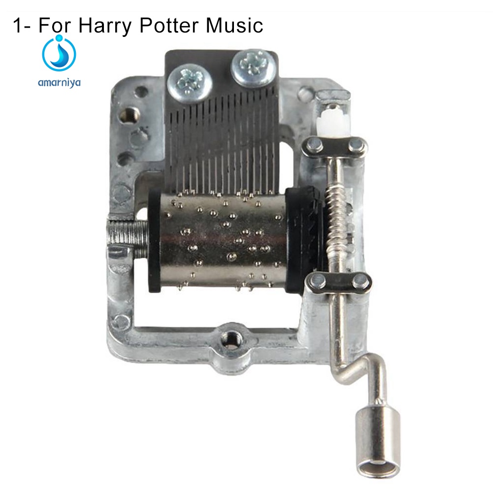 Hộp Nhạc Quay Tay AMAR Cơ Chế Chuyển Động Cho Harry Potter Sky City Beauty Beast