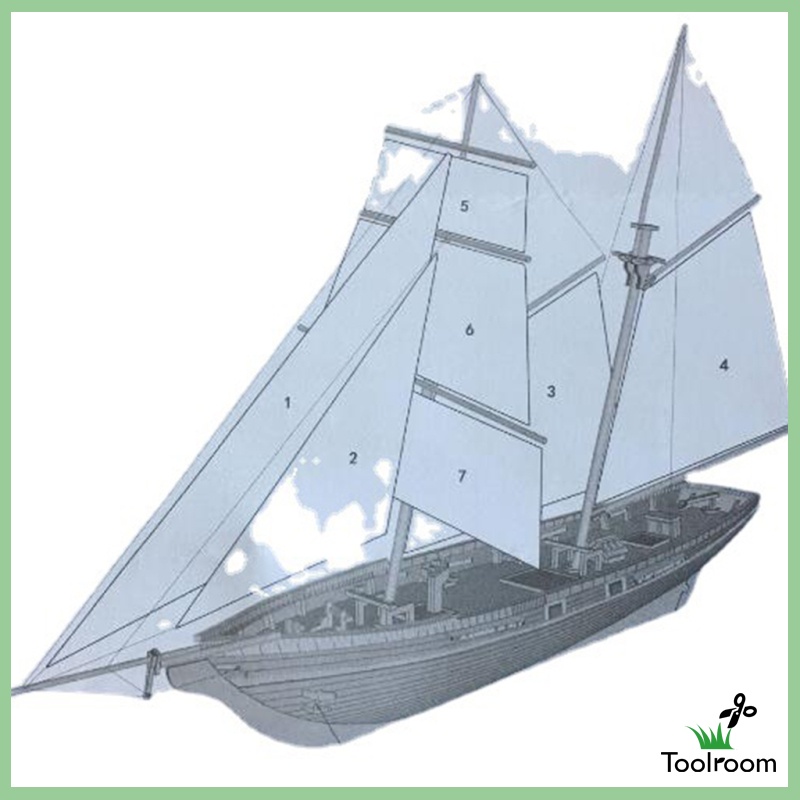 Mô Hình Thuyền Buồm Bằng Gỗ DIY Dành Cho Trẻ Em