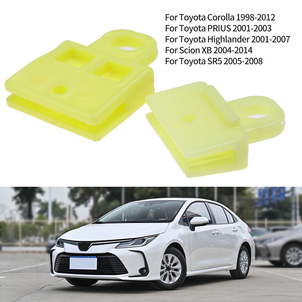 Set 2 Kẹp Kênh Kính Và Nguồn Cho Toyota Corolla