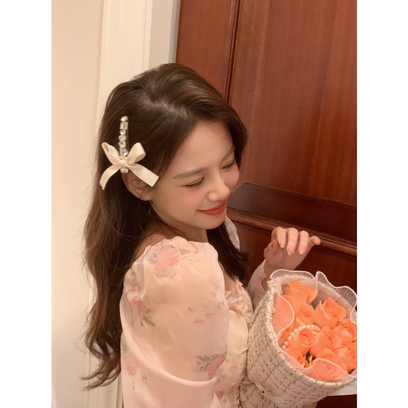 Kẹp Tóc Đính Đá Thời Trang Dành Cho Nữ