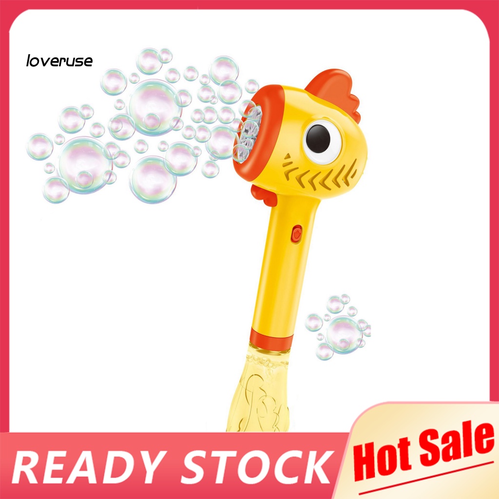 / Lo / LO / Đồ Chơi Máy Thổi Bong Bóng Hình Cá Sấu / Gà Có Đèn Nhiều Màu