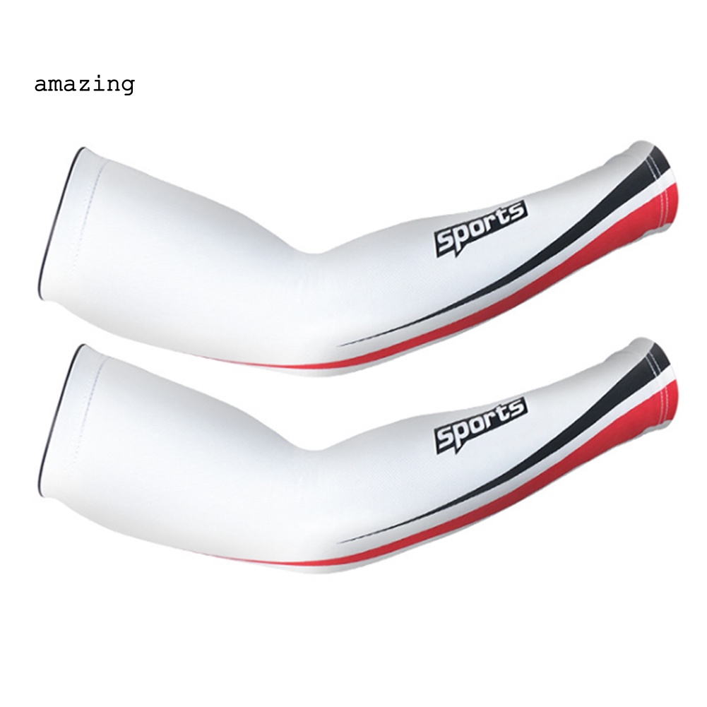 1 Đôi Găng Cánh Tay Co Giãn Mềm Mại Chống Tia UV Bảo Vệ Cho Unisex