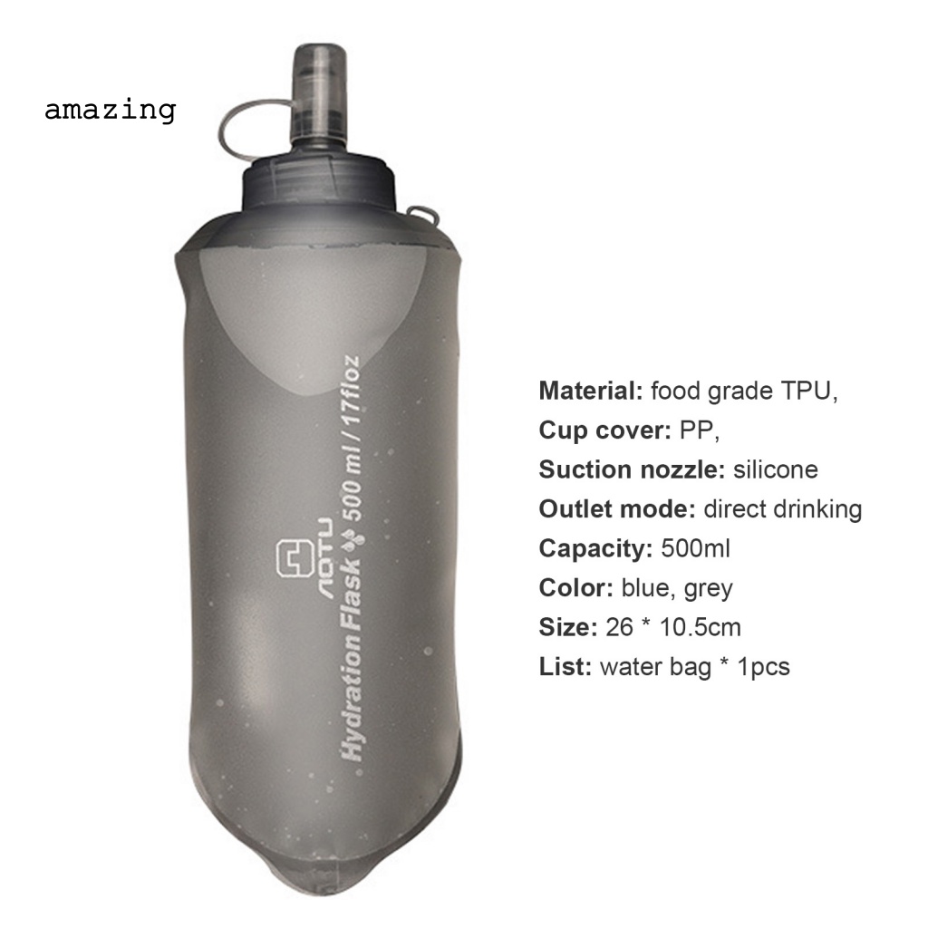 Túi Đựng Nước 500ml Màu Sắc Đơn Giản Tiện Dụng Khi Đi Xe Đạp