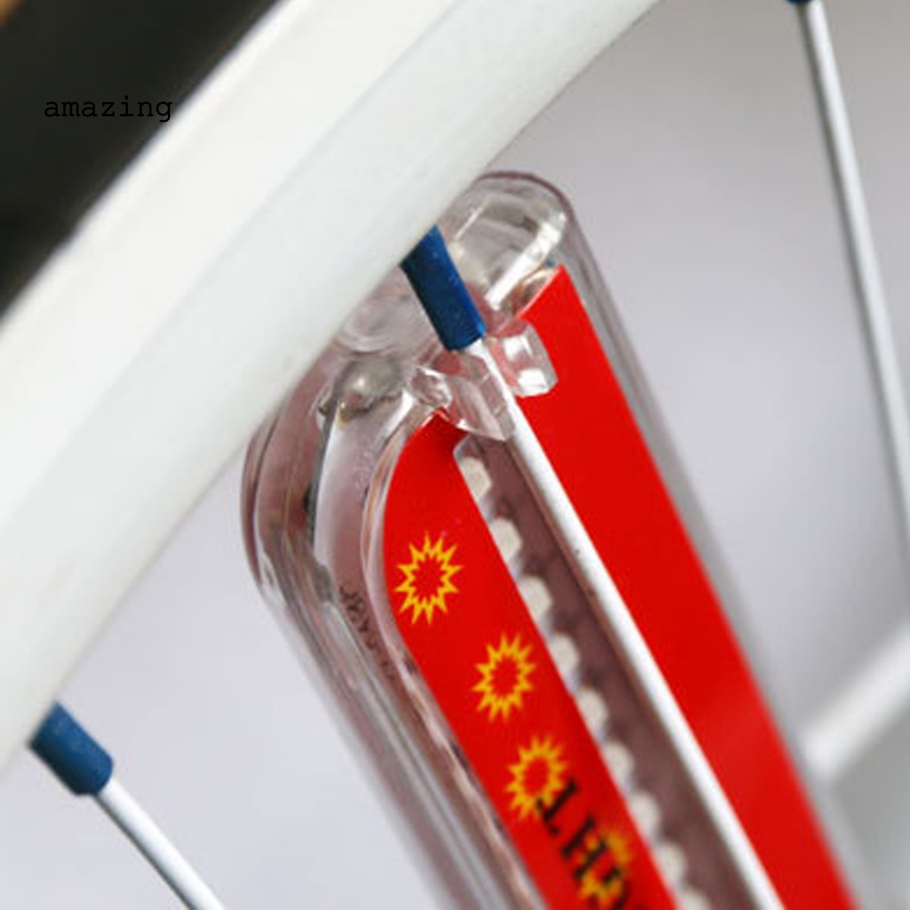 Đèn Gắn Bánh Xe Đạp Nhiều Màu Sắc Siêu Bền Tiện Dụng