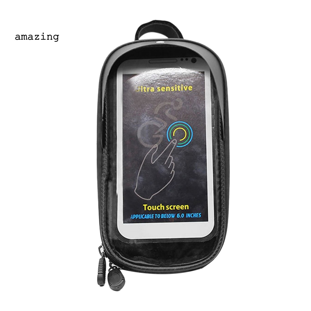 Túi Đựng Đồ Chống Thấm Nước Bằng PVC Gắn Khung Xe Đạp