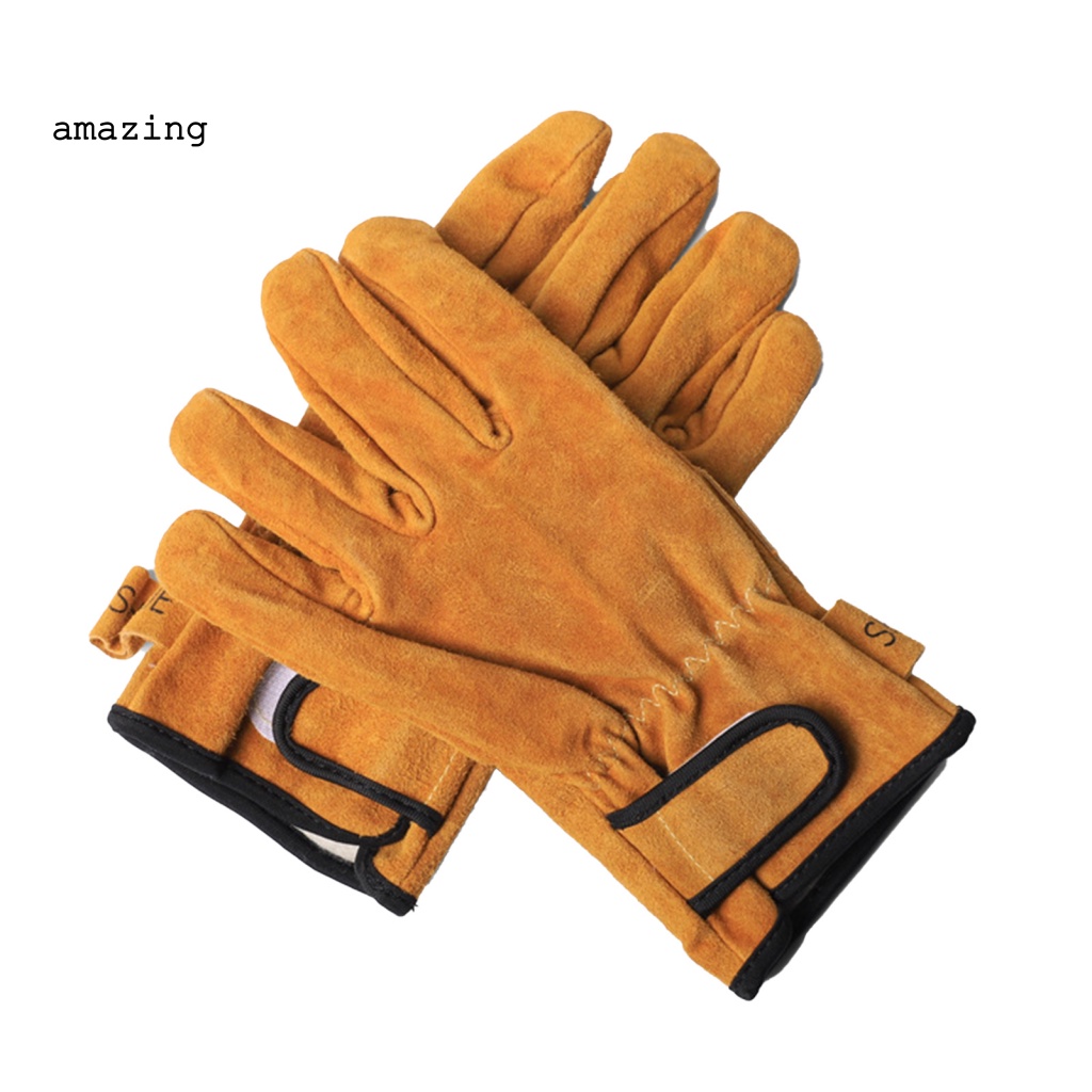 1 Đôi Găng Tay Dày Dặn Chống Bỏng Bảo Vệ Khi Đi Cắm Trại