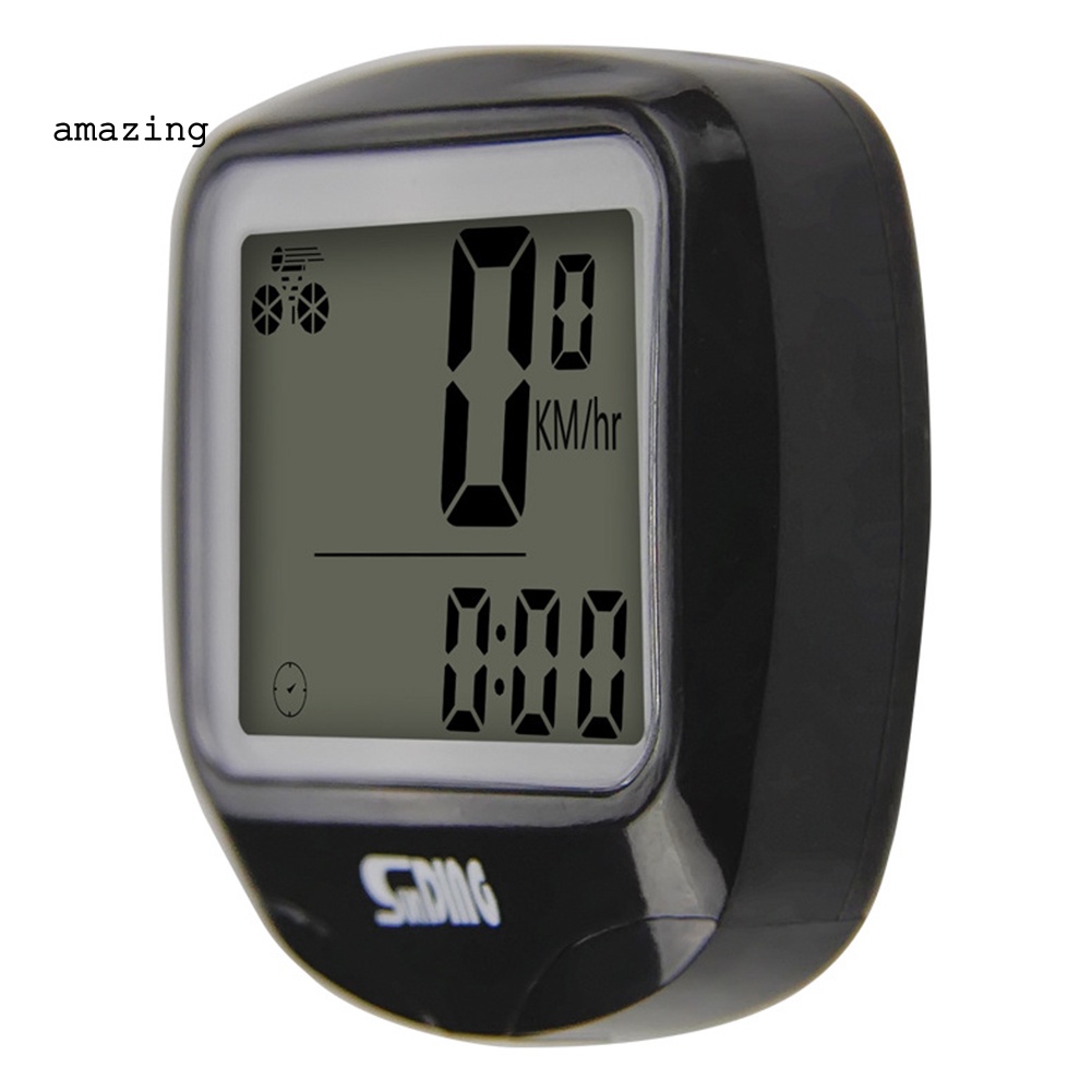 Đồng Hồ Đo Tốc Độ Xe Đạp Có Dây Sunding SD-568AE