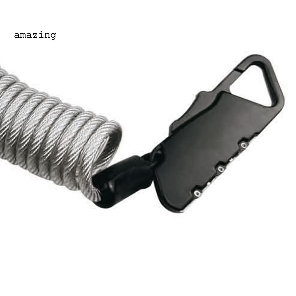 Khóa Mũ Bảo Hiểm Mini Tiện Dụng Cho Xe Đạp / Xe Máy