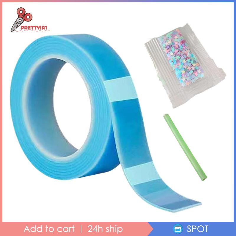 [Prettyia1] Cuộn Băng Dính Nano Vui Nhộn Cho Lớp Học Đồ Chơi Thủ Công DIY