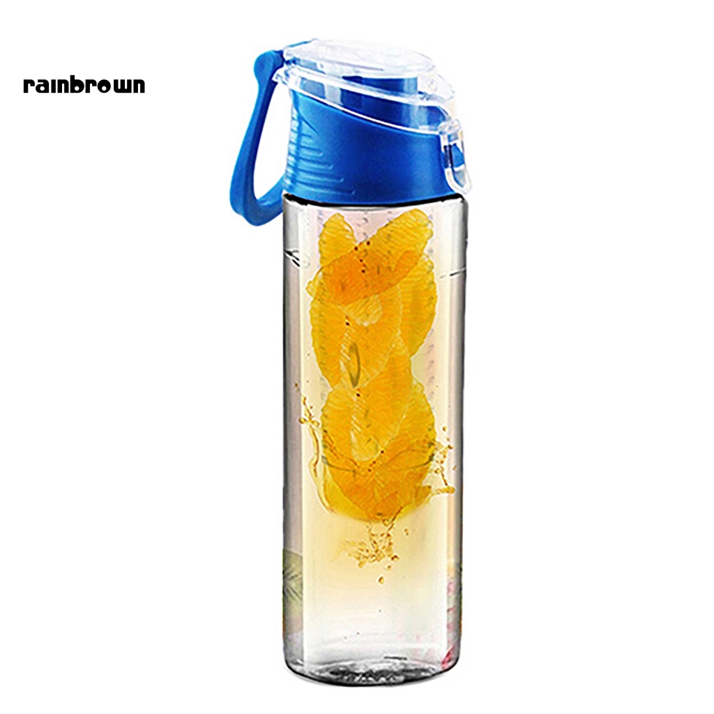 Bình Nước Trái Cây 800ML Có Nắp Lật Tiện Dụng