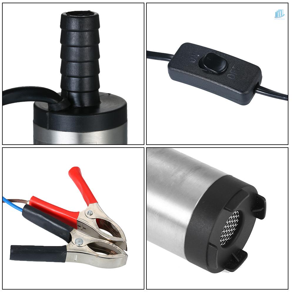 Bơm Nhiên Liệu 38mm DC 12V / 24V Chuyên Dụng