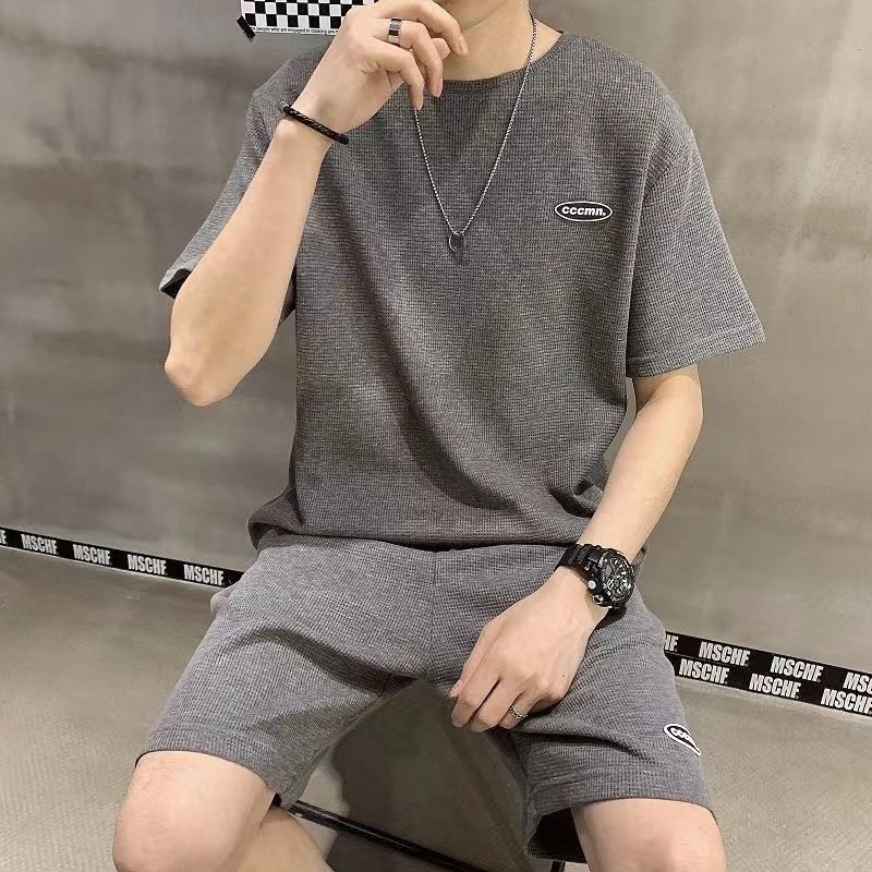 Bộ Đồ Ngắn Tay Thời Trang Mùa Hè Mới 2022 Dành Cho Nam
