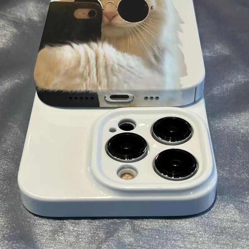 Xs Ốp Điện Thoại Cứng In Hình Thú Cưng / Mèo Cho Iphone 11 12 maxinsXR8p14pro 13 / Filin EE9I