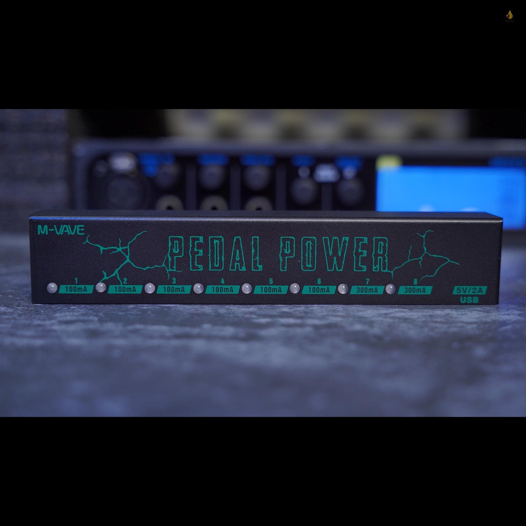 Bộ Nguồn Cung Cấp Nguồn Điện M-VAVE 8 Đầu Ra DC Dành Cho Bàn Đạp Guitar