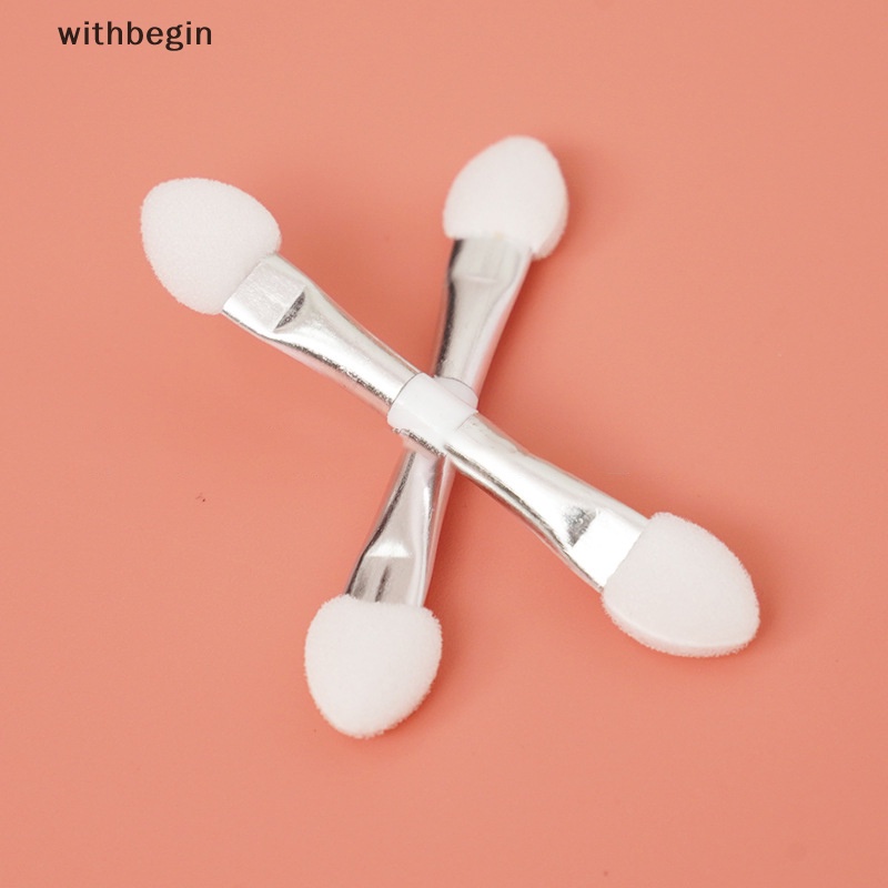 Bộ 10 Cọ Mút Hai Đầu Dùng Đánh Phấn Mắt Trang Điểm Tiện Dụng