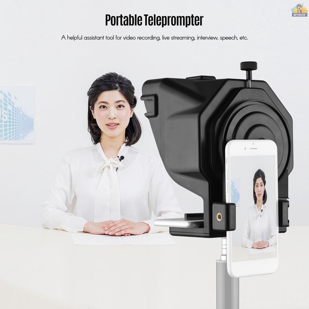 Bộ Máy Phát Trực Tuyến Andoer Di Động Với Giá Đỡ Điện Thoại Điều Khiển Từ Xa Cho Quay Video / Phát Trực Tuyến / Thuyết Trình / Thuyết Trình Speech