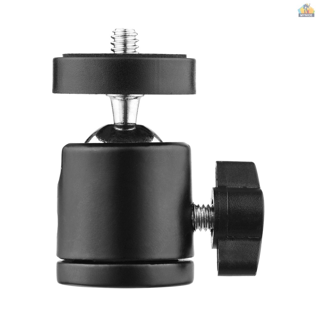 1 Đầu Chuyển Đổi Gậy Ba Chân Mini Xoay 360 Độ Kèm Ốc Vít 1 / 4 Inch Thông Dụng Cho Máy Ảnh DSLR ILDC DV Đứng