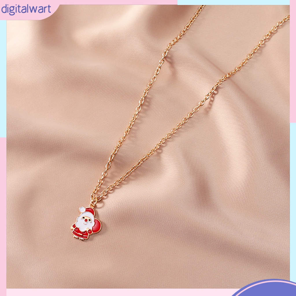 Vòng Cổ Trang Trí Chủ Đề Giáng Sinh Lấp Lánh Dễ Phối Đồ Cho Nữ