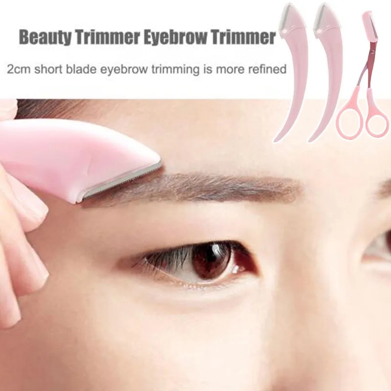 Bộ Dụng Cụ Kéo Cắt Tỉa Lông Mày Làm Đẹp Tiện Dụng JP6