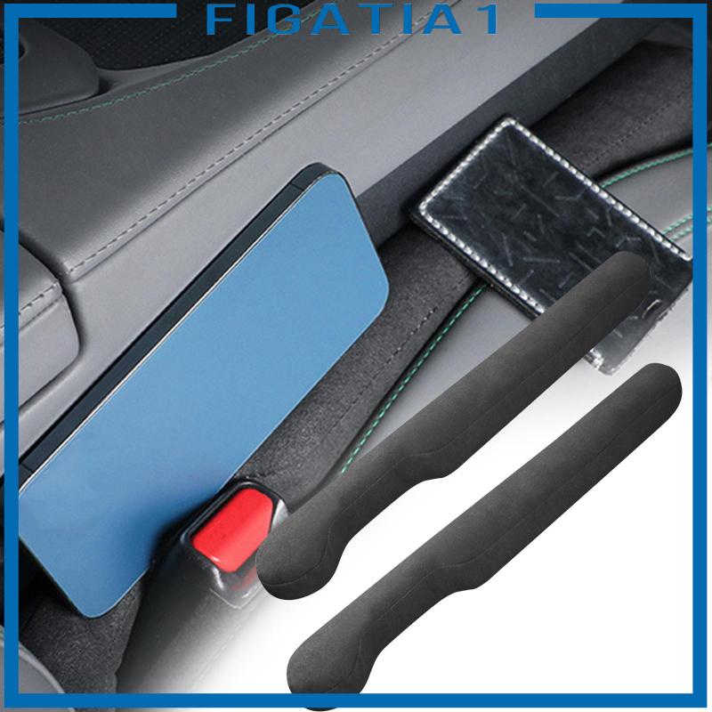 [figatia1] Set 2 Miếng Đệm Tròn Lót Khe Ghế Ngồi Xe Hơi Phích Cắm Crevice