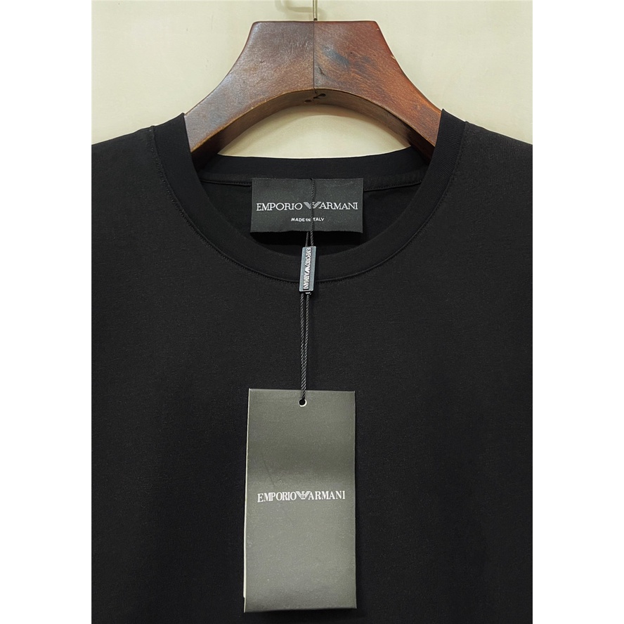 Áo Thun Nam Ngắn Tay Thêu logo Armani1 Size S-4XL