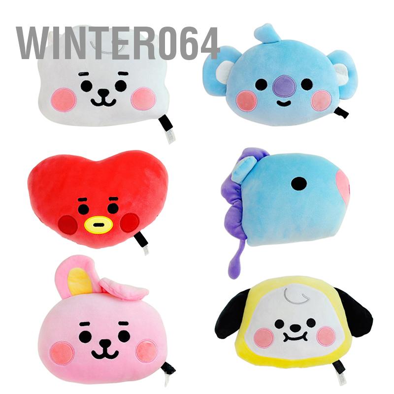 Winter064 Gối Kê Cổ Ô Tô Hình Động Vật Dễ Thương Tựa Đầu Hỗ Trợ Giảm Áp Lực Bảo Vệ Tử Cung