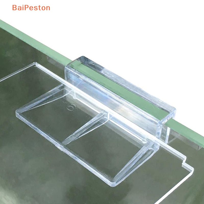 Set 4 Giá Đỡ Kính Bể Cá Bằng Acrylic 6 / 8 / 10 / 12mm