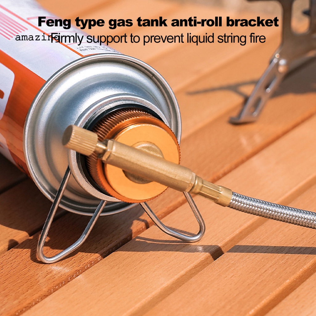 Giá Đỡ Bình Gas Hình Chữ W Bằng Thép Không Gỉ Chống Trượt Chống Rỉ