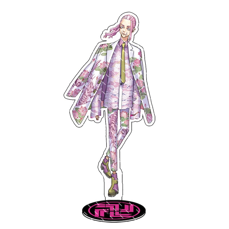 Mô Hình Nhân Vật Anime Tokyo Revengers Hai Mặt Bằng Acrylic Để Bàn Trang Trí