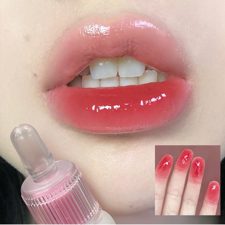 Son Bóng Dưỡng Ẩm Màu Hồng COCO Thiết Kế Hình Chai Nước Tráng Gương Độc Đáo