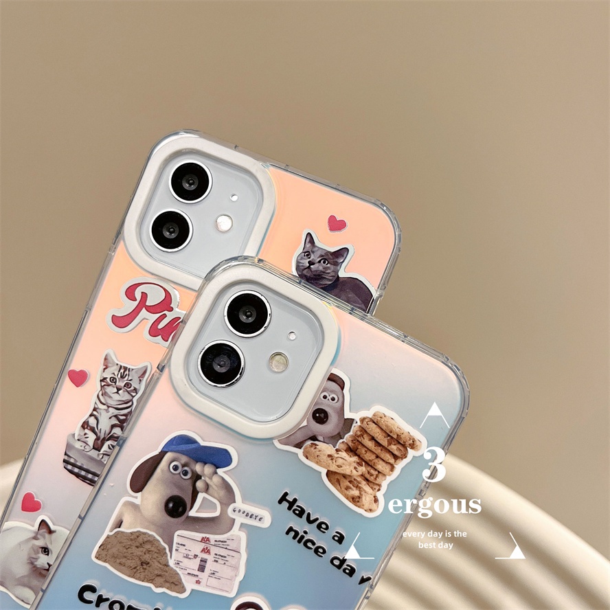 Ốp Điện Thoại Màu Gradient Chống Sốc Cho IPhone 14 13 12 11 Pro Max SE2020 X XR Xs Max 7 8 Plus