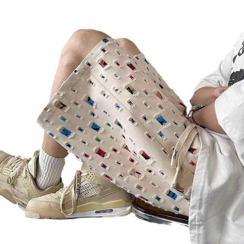 Quần Short 5 Tấc Thời Trang Đường Phố Cá Tính Cho Nam