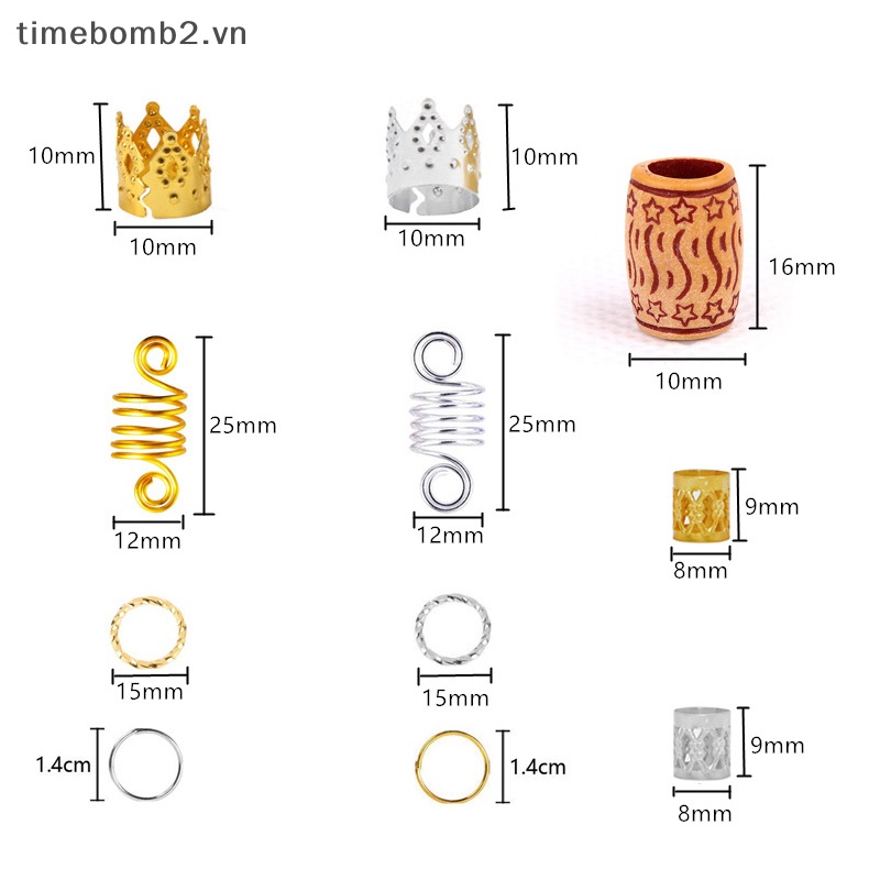 Set 60-170 Kẹp Tóc Tết Bím Thời Trang Nữ
