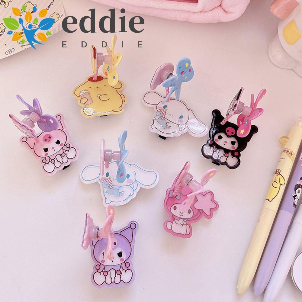Kẹp Tóc Hoạt Hình Kuromi Melody 26Eddie Ngọt Ngào Bằng Acrylic Phong Cách Hàn Quốc
