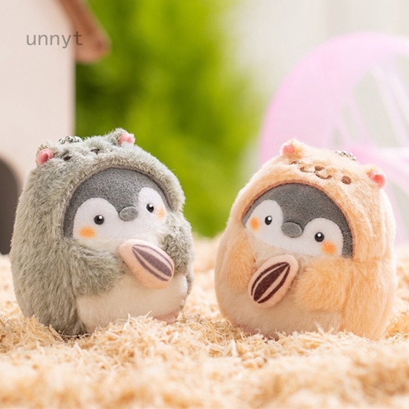 Dễ Thương Móc Khóa Hình Chim Cánh Cụt Nhồi Bông Đáng Yêu