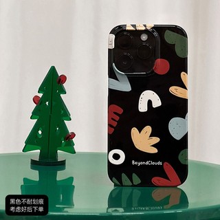 Ốp Điện Thoại Cứng Họa Tiết Graffiti Dễ Thương Cho Iphone 14pro / 13promax / 12 11 / x / XR 7 / 8plus XR xsmax 12Pro 11 14p