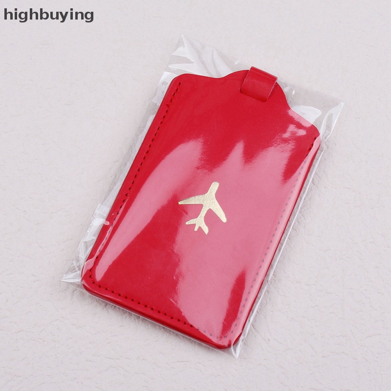 Thẻ Tên Gắn Hành Lý Bằng Da PU