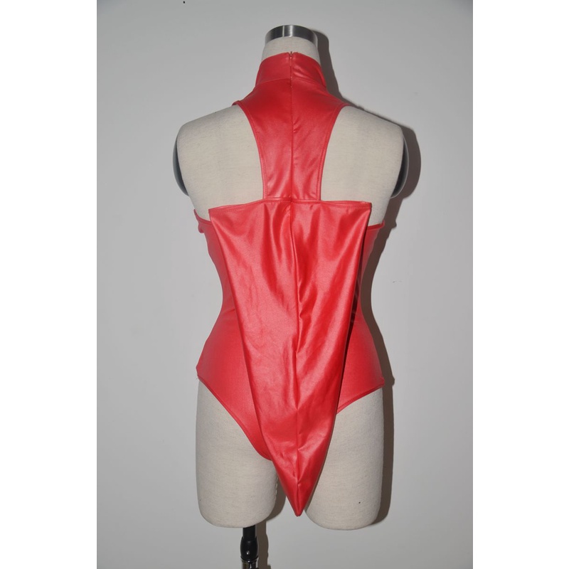 Jumpsuit Da Bóng Phong Cách Âu Mỹ Quyến Rũ Cho Nữ