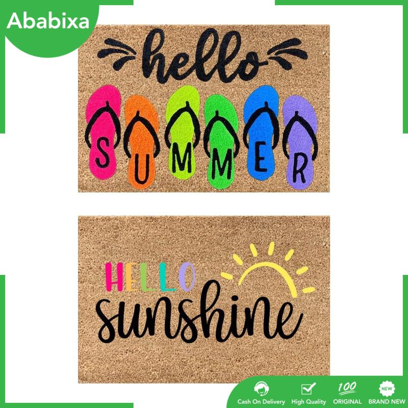 [Ababixa] Thảm Cao Su Chống Trượt Lót Sàn Nhà Tắm / Phòng Ngủ / Gara / Văn Phòng Trang Trí Dễ Lau Chùi